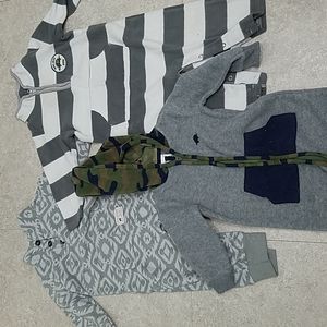 3 fleece jumpsuits